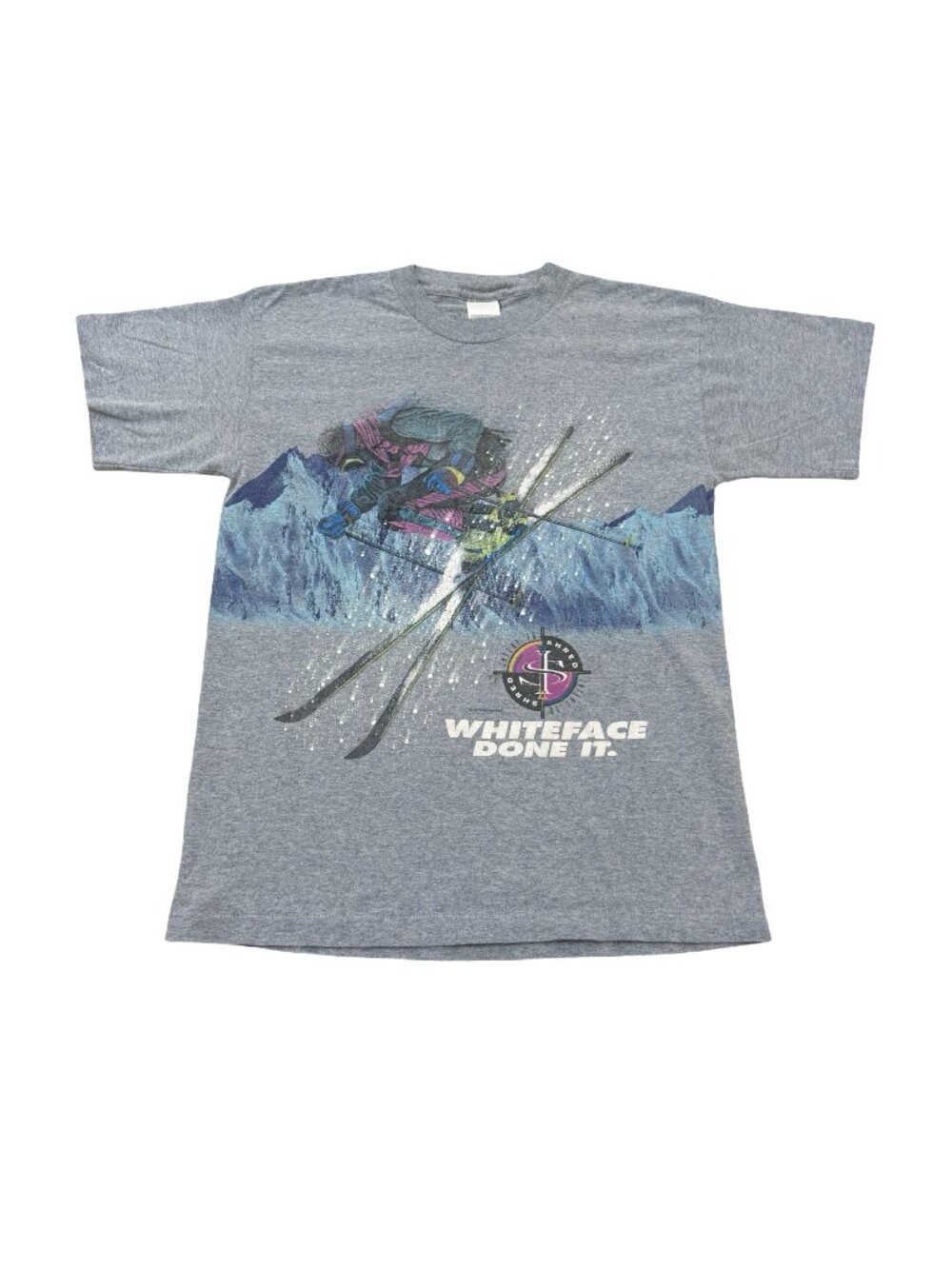 Vintage 1990s Whiteface Ski Resort Single Stitch T Shirt Made in USA